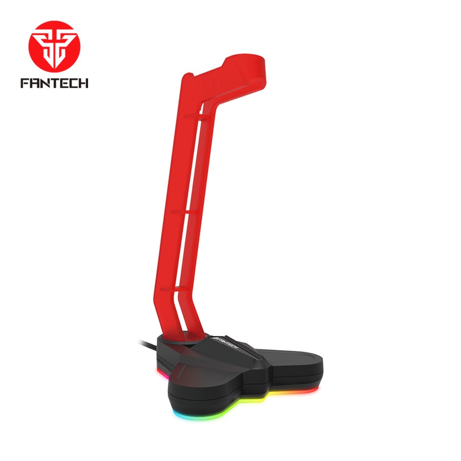 Headset Stand Fantech Tower AC3001S RGB - Gaming - Hitam - Garansi