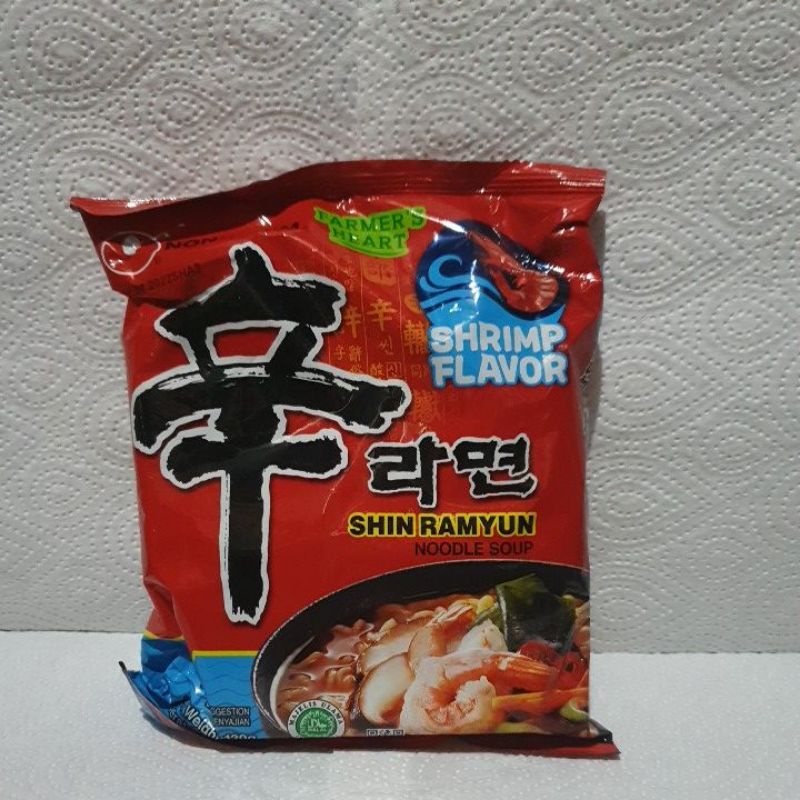 

Mi Nongshim shrimp ramyun