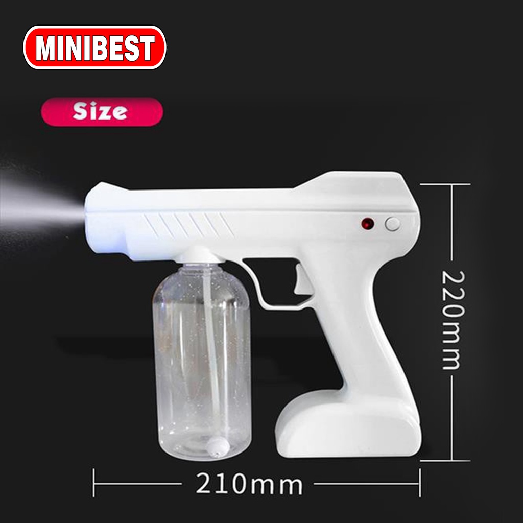 [MB] Nano Spray Gun Disinfectant Wireless 800 ml UV Sterilizer Gun YJ-01