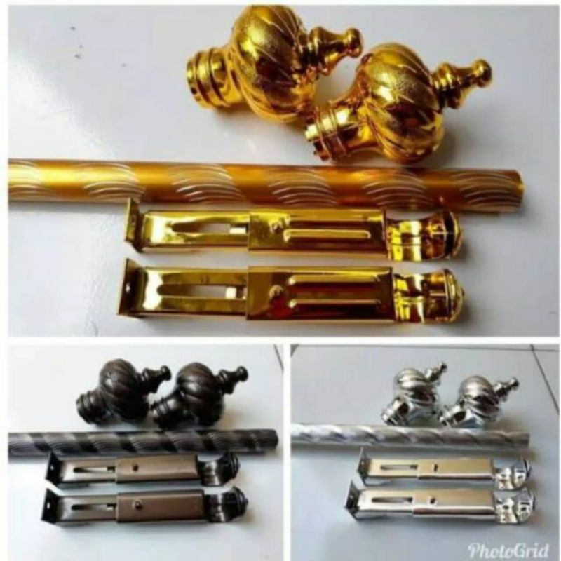 PROMO BATANG GORDEN, BESI GORDEN, RELL GORDEN MINIMALIS FULL SET