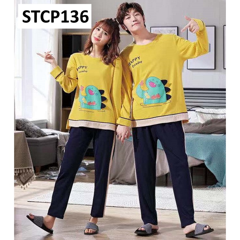 Piyama Couple Baju Tidur Couple Only You Line -STCP135