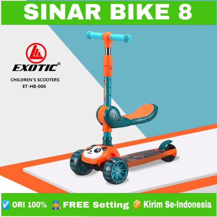 Scooter Anak EXOTIC ET HB - 006 Otoped Anak