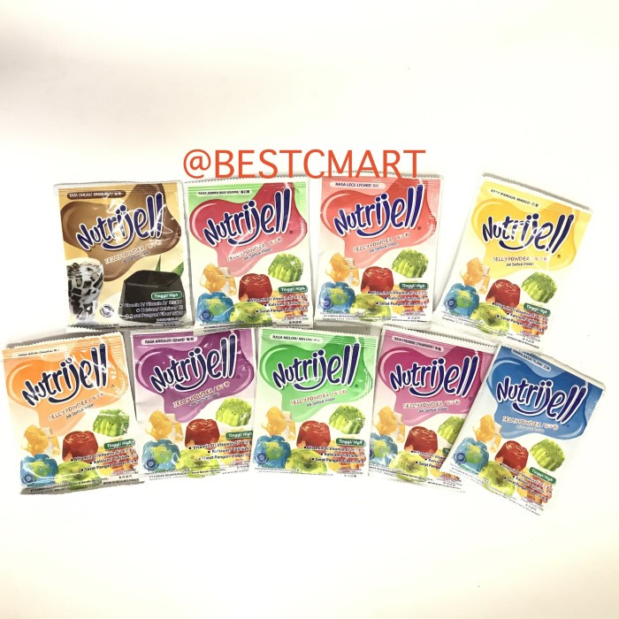 

asa457a Nutrijell Jelly Powder / Jeli Serbuk Instant 15Gr - Guava Xa20X1