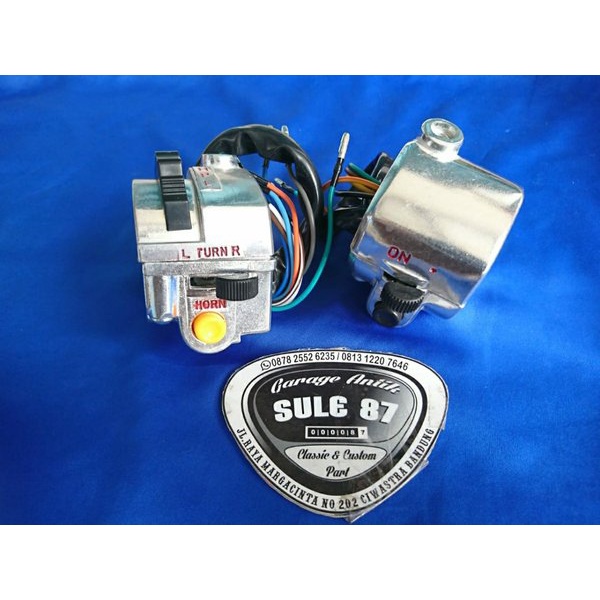 saklar holder honda c700 c800 bisa untuk aplikasi honda c70 termurah di bandunng Motor Custom
