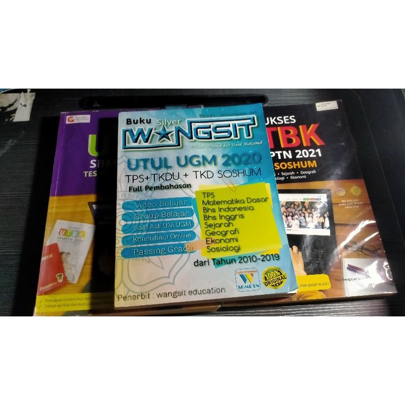 preloved buku utbk soshum wangsit utul