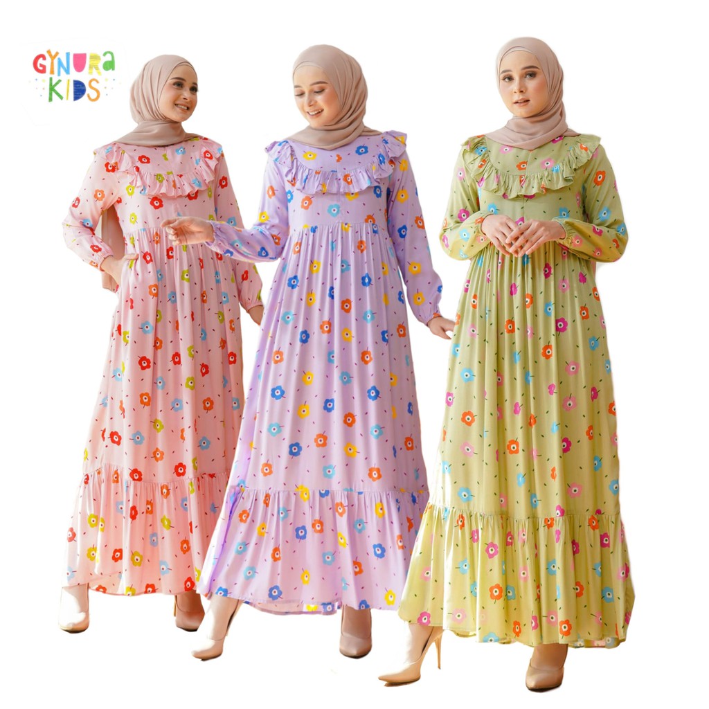 GAMIS DEWASA HOMEDRESS BY GYNURA KIDS