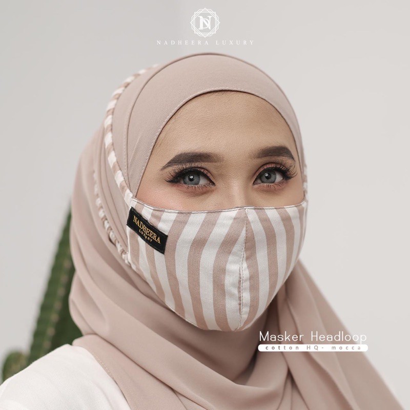 Masker Floral Masker Blaster Nadheera Luxury