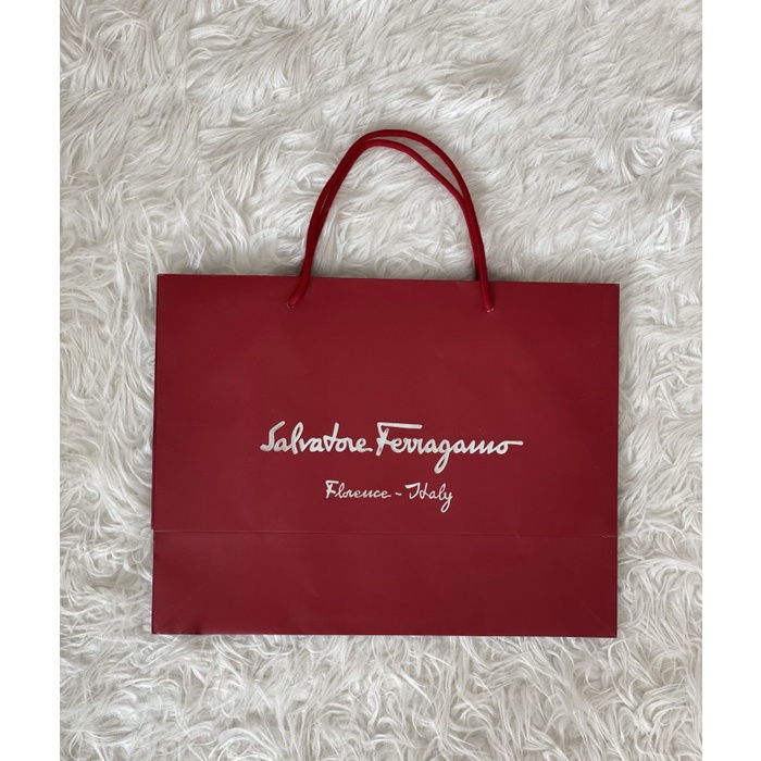 

(TERLARIS) SF salva tore paperbag medium original / paper bag branded authentic