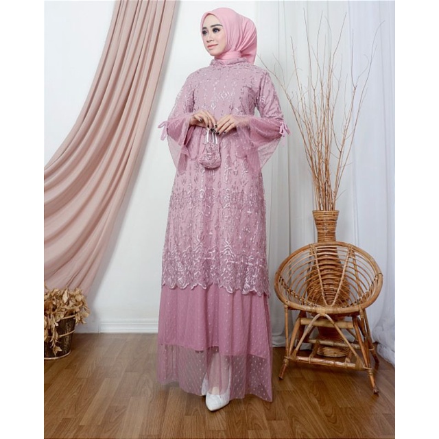 Gamis Amanda Rosella Original Butik