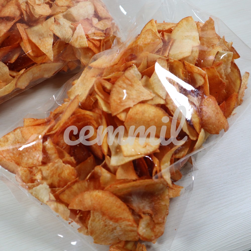 

KERIPIK SINGKONG MALANG BALADO 200 gram / Aneka snack / camilan / jajan kiloan