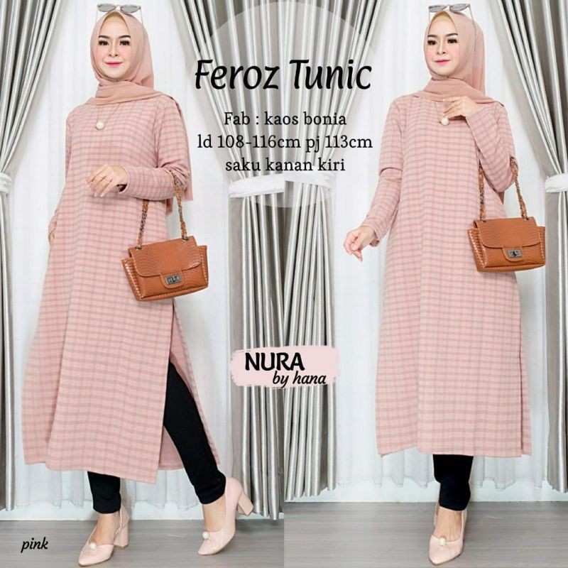 Feroz Tunik Nura By Hana