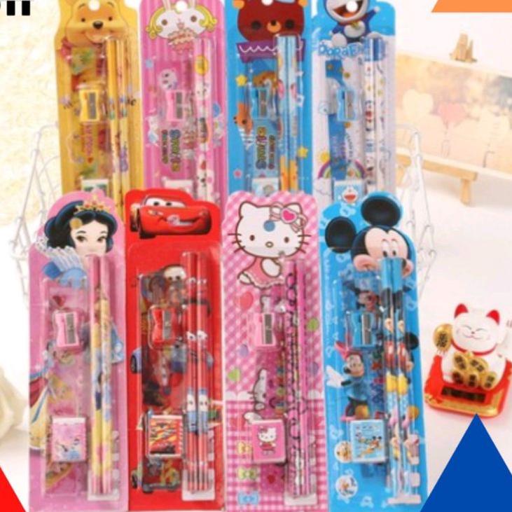 

Terjangkau pensil satu set lengkp
