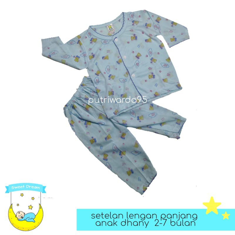 SETELAN BAJU ANAK LENGAN PANJANG DHANY