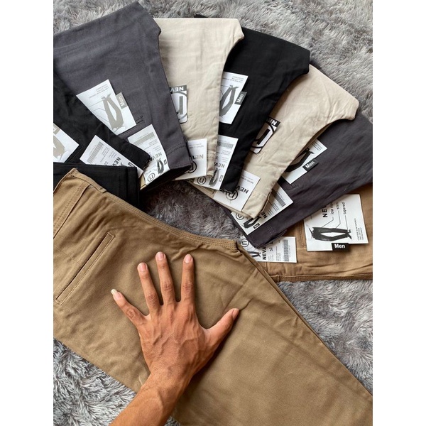 CELANA CHINO PANJANG PRIA Size 27-38 Bahan Premium