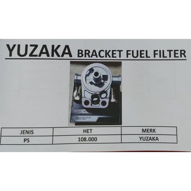 Braket fuel filter Tapakan filter solar atas Ps 100 l 120 / Canter