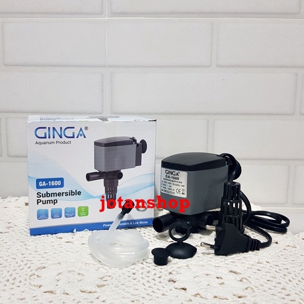 GINGA GA1600 GA 1600 mesin pompa celup aquarium power head aquascape powerheads