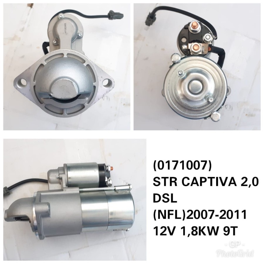 Dinamo Starter Chevrolet Captiva Diesel c100 2.0 NFL 2007 2008 2009 2010