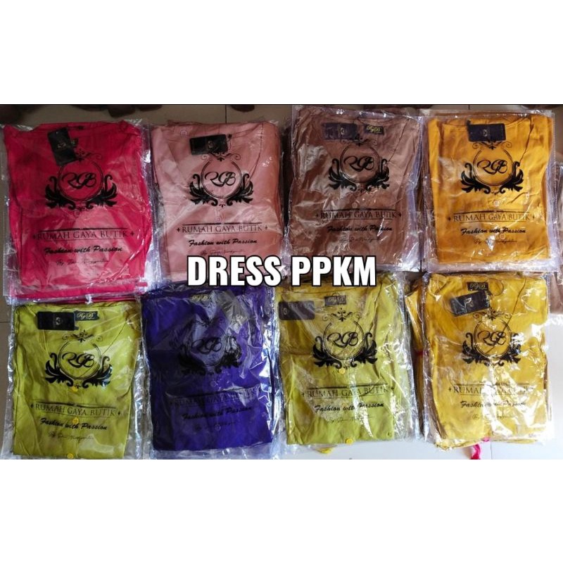 dress ppkm by rgb original / daster seksi