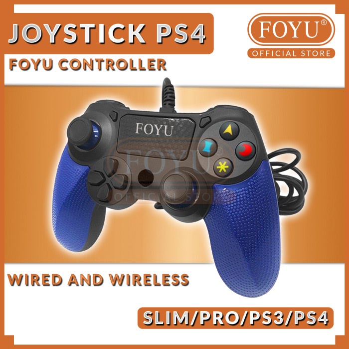 Joystick PS4 PC Wireless Kabel Foyu Stick Controller Original