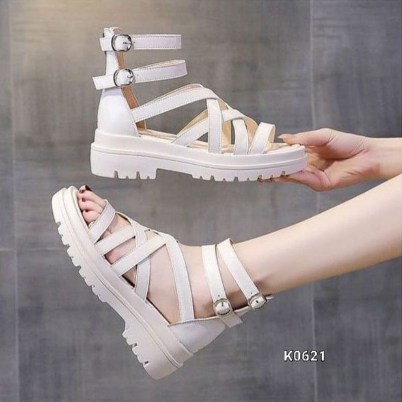 FHS Sandals Slop Strap Heightened Soft Bottom Import K0621