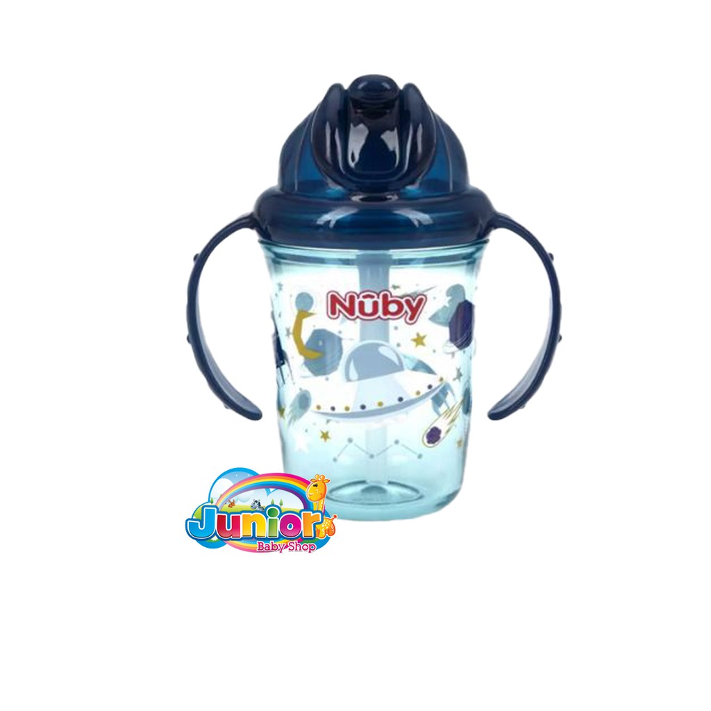 Nuby Tritan Flip It Glitter