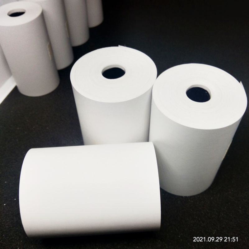 

kertas stiker thermal uk 58/57 x 40 mm panjang ±10 m