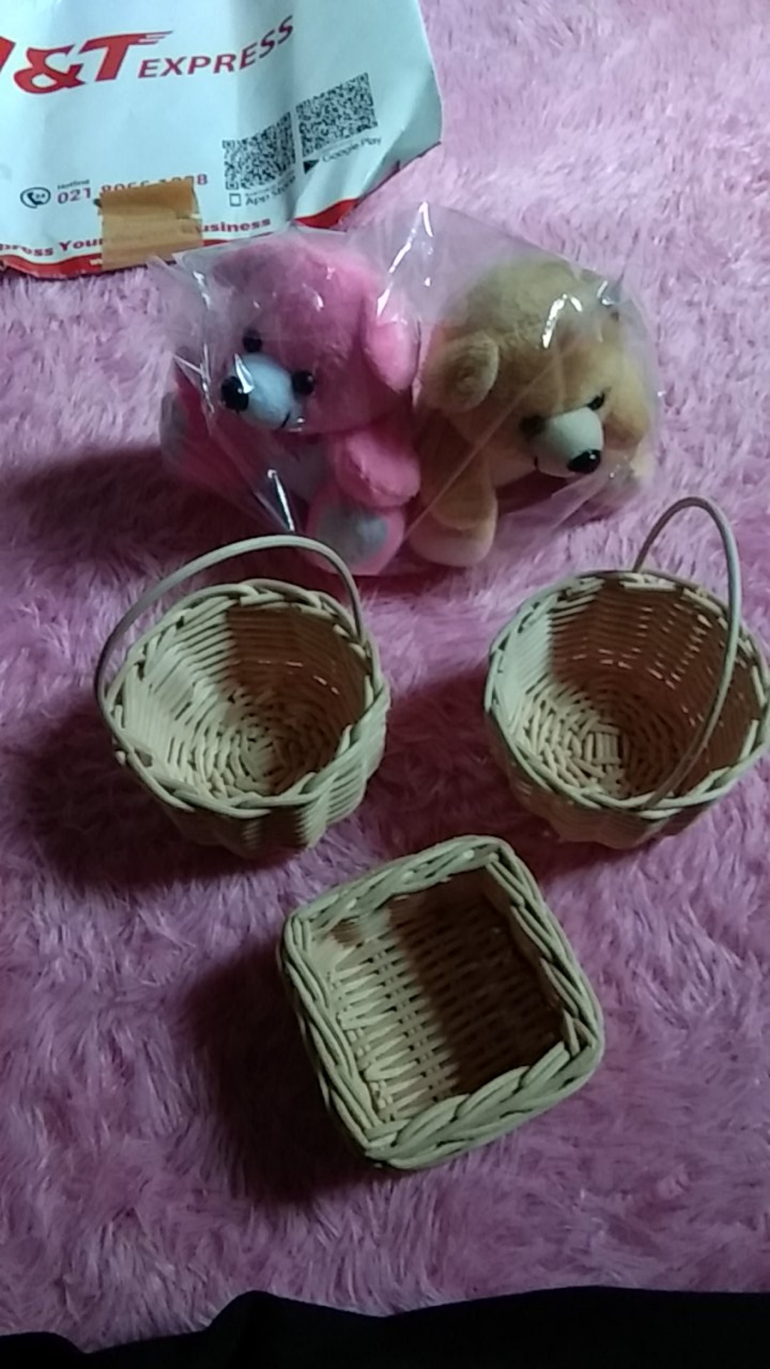 K55xxs - Keranjang Rotan Kotak Kecil Imut Xxs 8x4.5 Cm Hampers Parcel Cincin Souvenir Lamaran Mahar