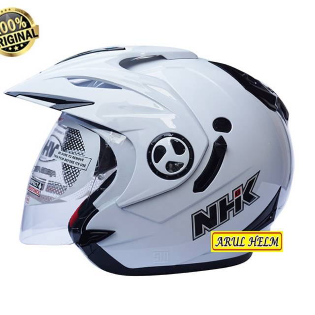 HELM NHK AVIATOR WHITE ORIGINAL HELM NHK ORIGINAL