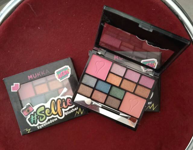 Selfie eyeshadow &amp; Blusher Mukka