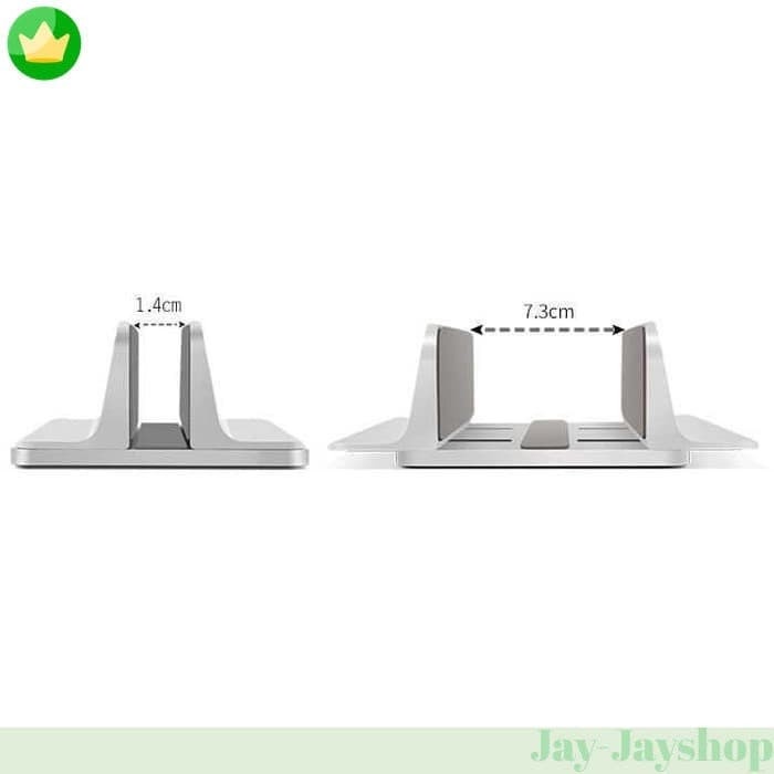 Laptop Stand warna silver/HITAM Multifungsi Bracket Laptop ProMo