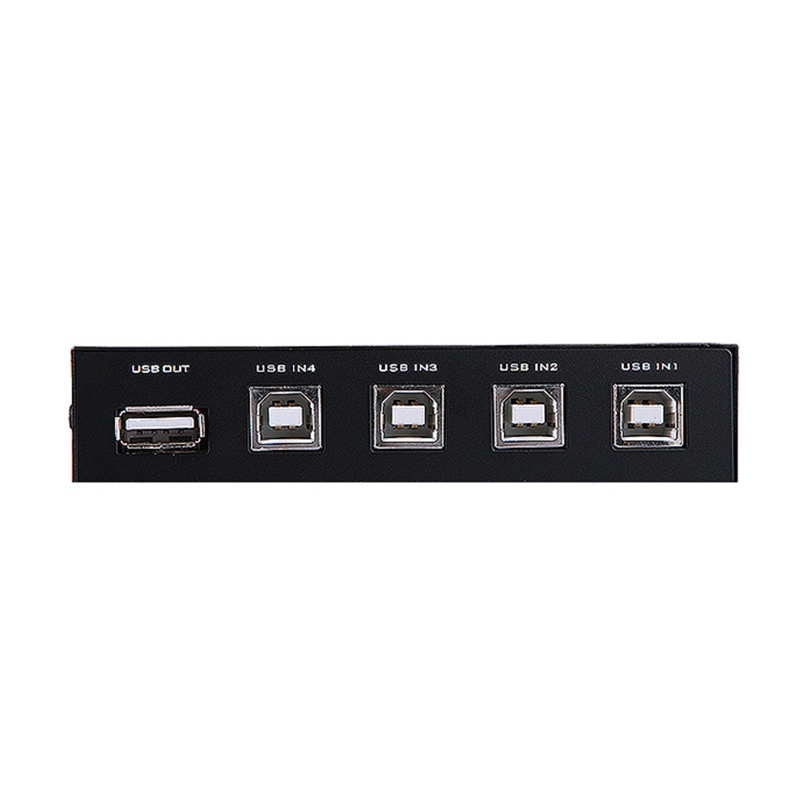 Btsg 4port USB 2.0 Share Saklar Switcher Selector Box Hub Untuk PC Scanner Printer