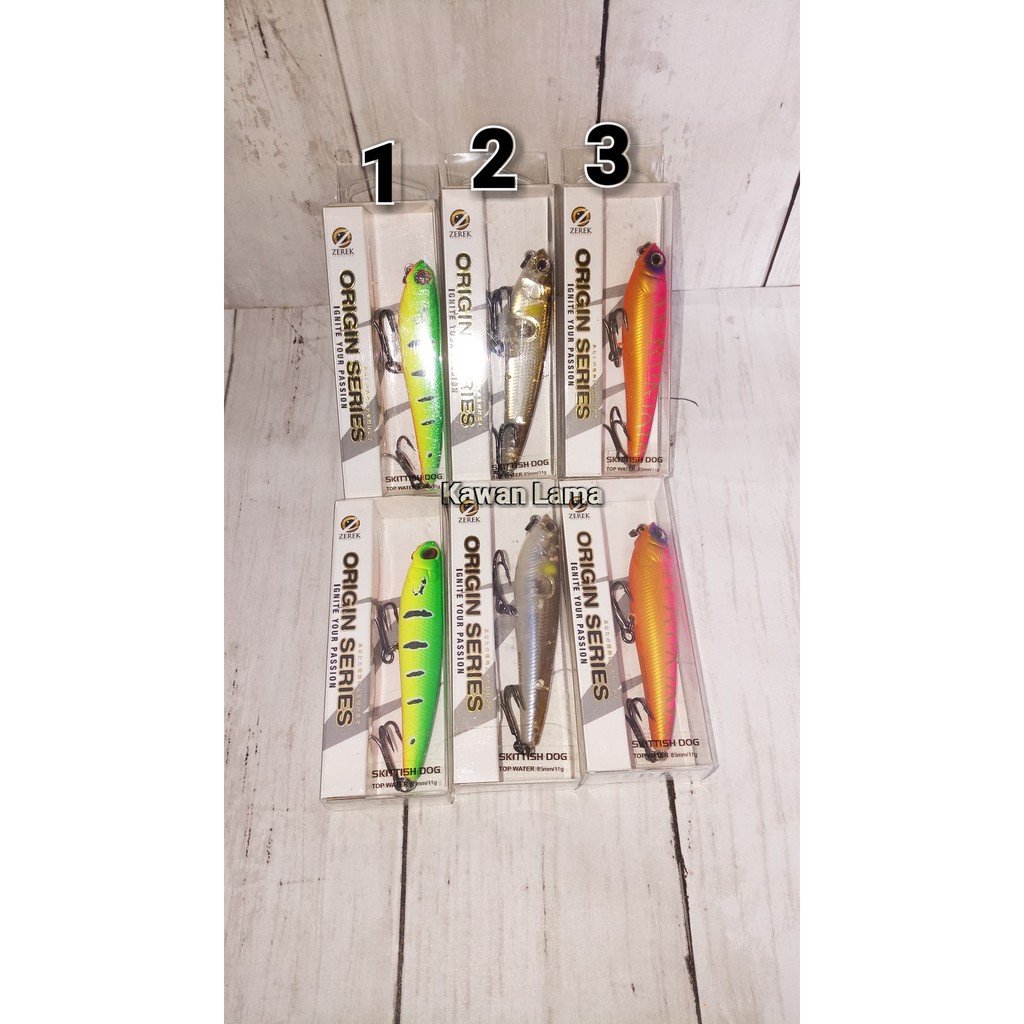 UMPAN ZEREK LURE ZEREK ORIGIN SERIES 85mm 11gram lure wtd pencil