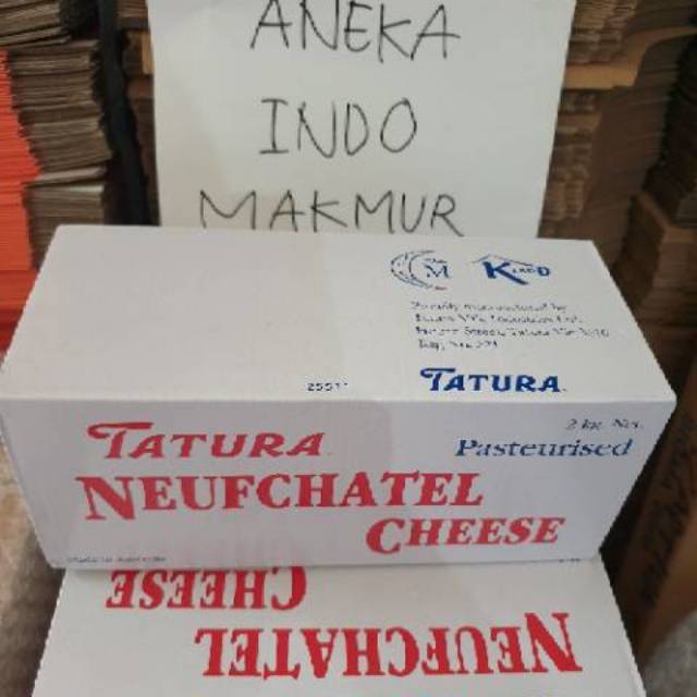 

Tatura Neufchatel Cream Cheese Cream Chese Creamcheese Creamchesee Krim Keju