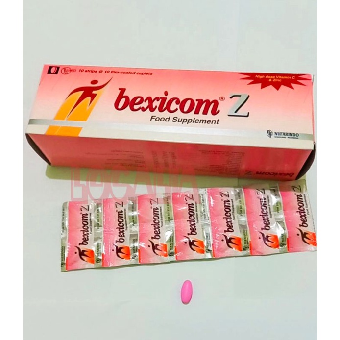 Bexicom Z | Vitamin untuk meningkatkan daya tahan tubuh | Multivitamin | Zink