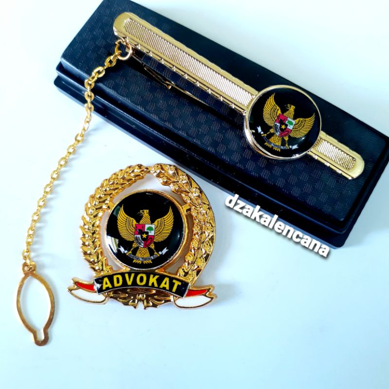 1 SET PIN ADVOKAT GARUDA - JEPITAN DASI ADVOKAT GARUDA