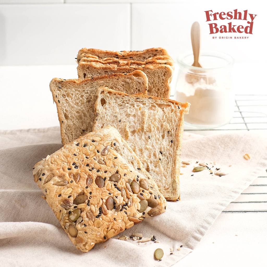 

Multiseed Bread - Freshly Baked by Origin Bakery | Vegan Bread