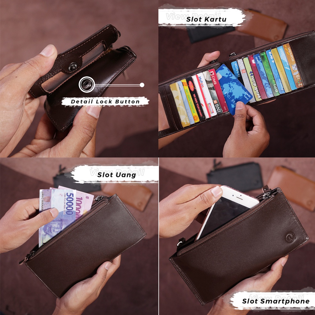 Dompet Kartu Pria Lipat Kulit Asli Original Dompet kartu Atm Dompet Kartu Nama Wallet Kulit Sapi DKP KUALITAS TERJAMIN MEMUASKAN