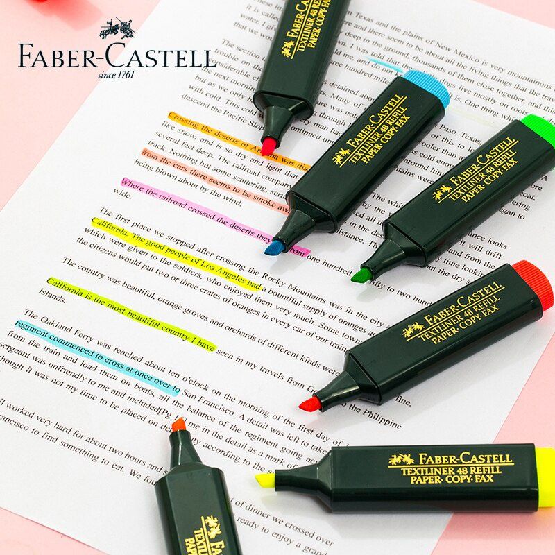 

FABER-CASTELL TEXTLINER 48 / STABILO