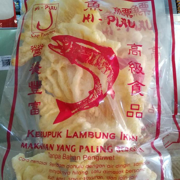 Hi Piau Cap Pancing Kerupuk Hipiaw Lambung Perut Ikan Hipiau