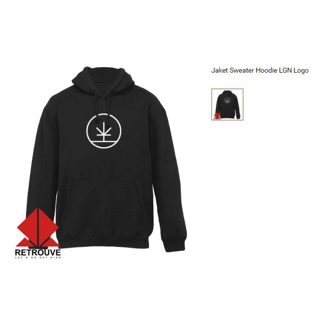Jaket Sweater Hoodie LGN Logo
