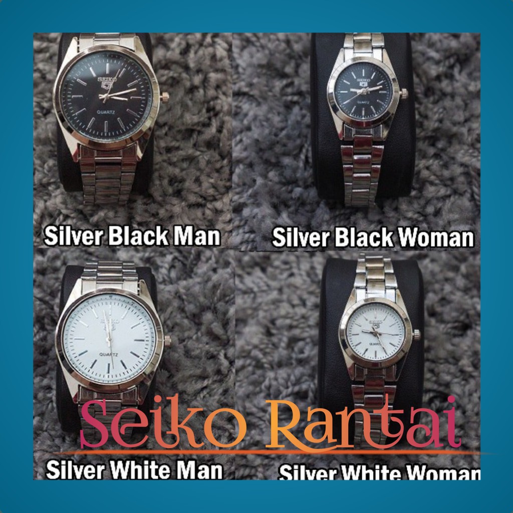 JAM TANGAN WANITA/PRIA SEIKO RANTAI