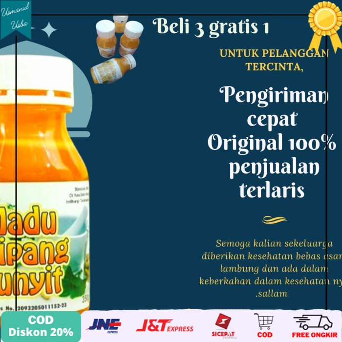 

◾COD◾ madu tripang kunyit