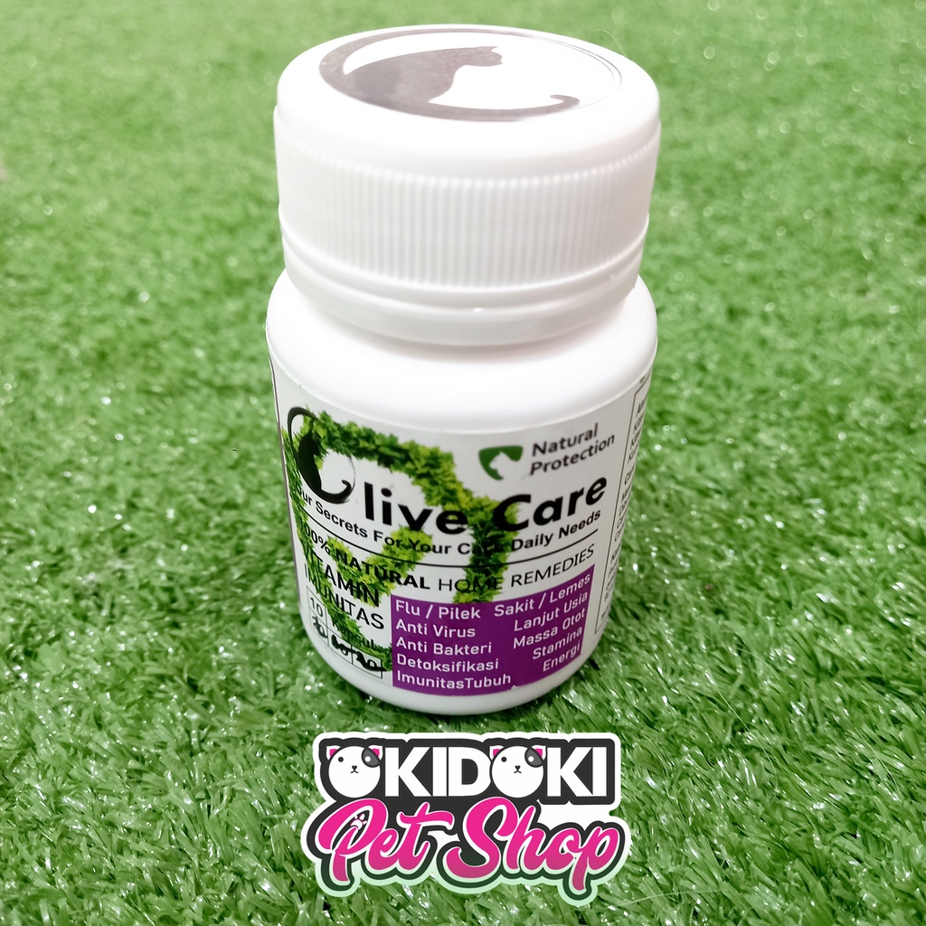 OLIVE CARE OBAT VITAMIN KUCING PURPLE OLIVE CARE VITAMIN KUCING DOPPING IMUNITAS KITTEN OLIVE