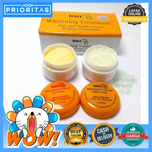 PAKET CREAM RDL MURAH PEMUTIH WAJAH GLOWING DENGAN CEPAT DIJAMIN AMPUH (BISA COD)
