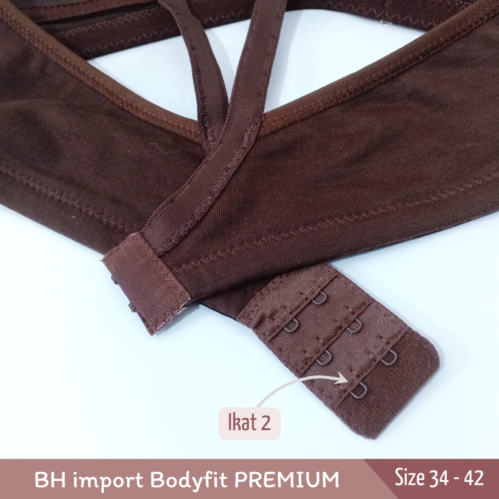 Bodyfit Bra Wanita/Sport Bra/Bh Bodifit Tanpa Kawat Size 34-42 Bahan Premium Harga Murah | Bisa Cod