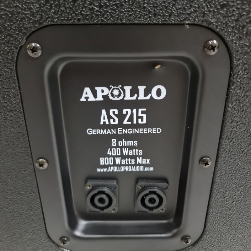 Speaker Monitor Apollo 2 X 15 As215 Original 2 Unit