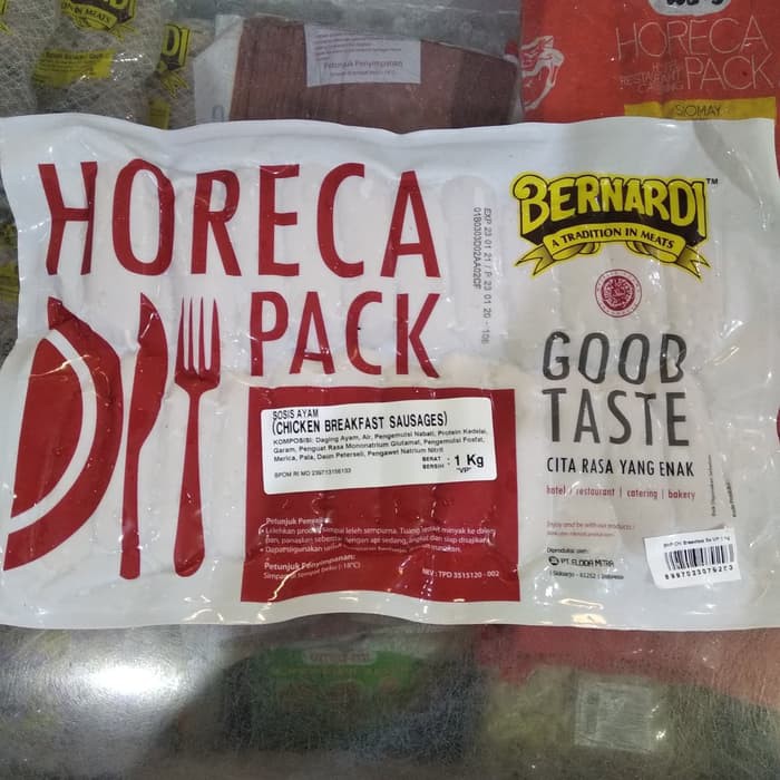 

Bernardi horeca breakfast sausage 1kg