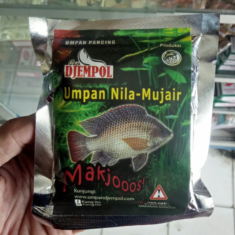Pelet Djempol Umpan Nila dan Mujair