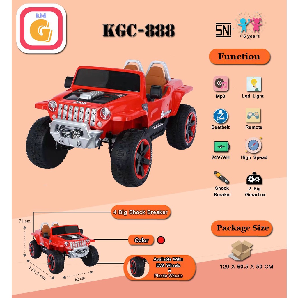 MOBIL AKI KGC JEEP 888