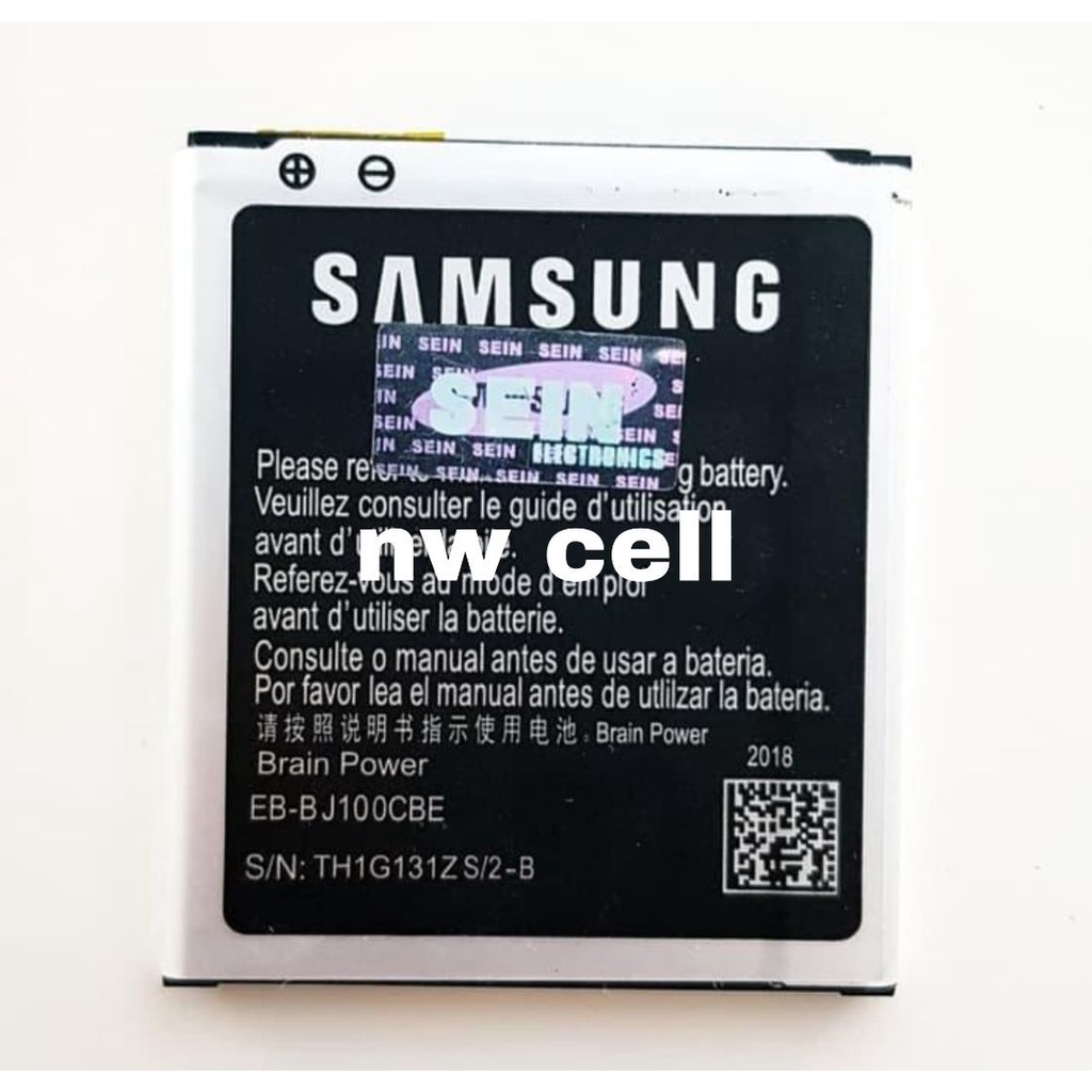 Baterai Samsung Galaxy J1 2015 Batre Batrai SM J100 J100H J100F DS J15